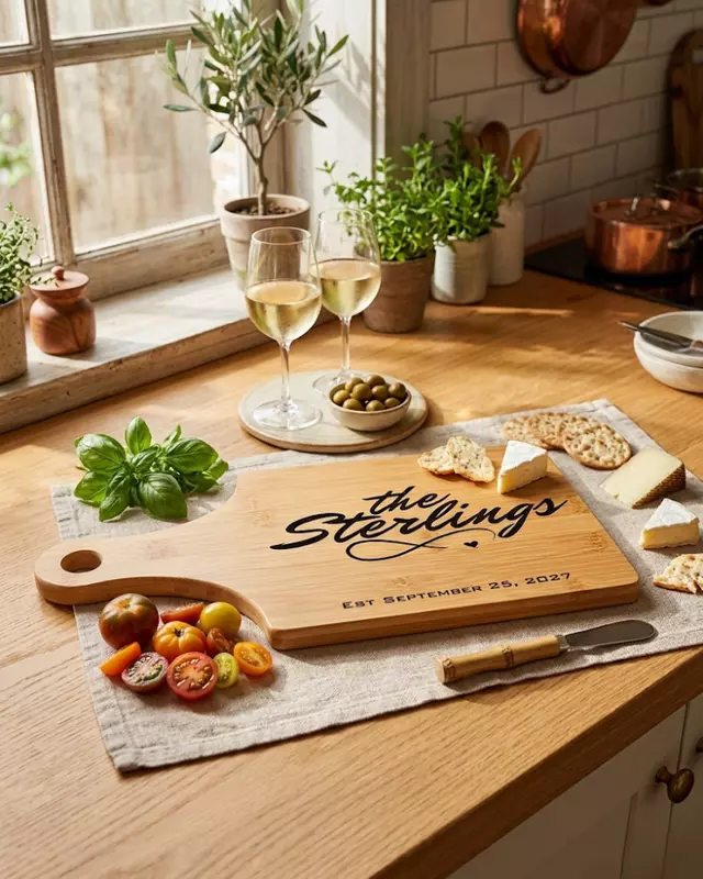 Established Wine Cutting Board