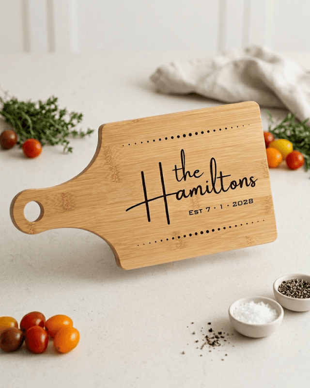 Established Wine Cutting Board