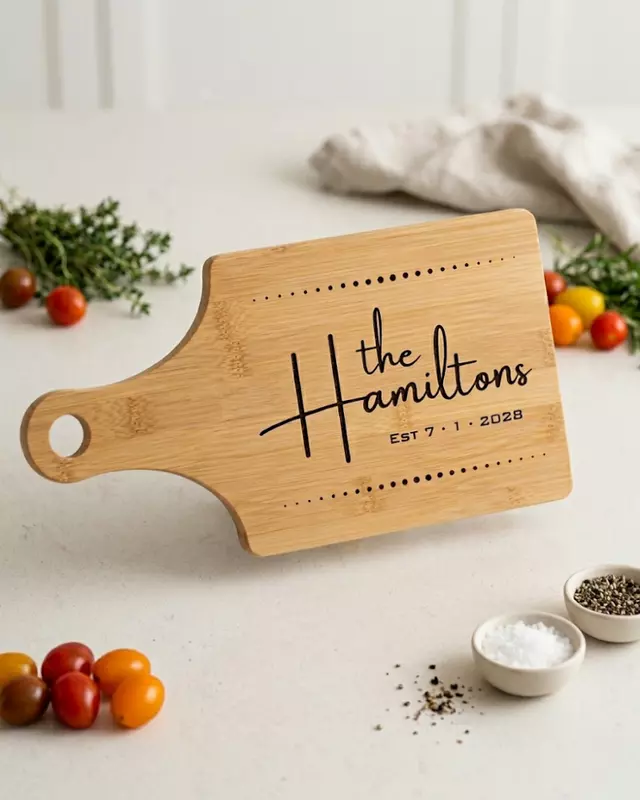 Established Wine Cutting Board
