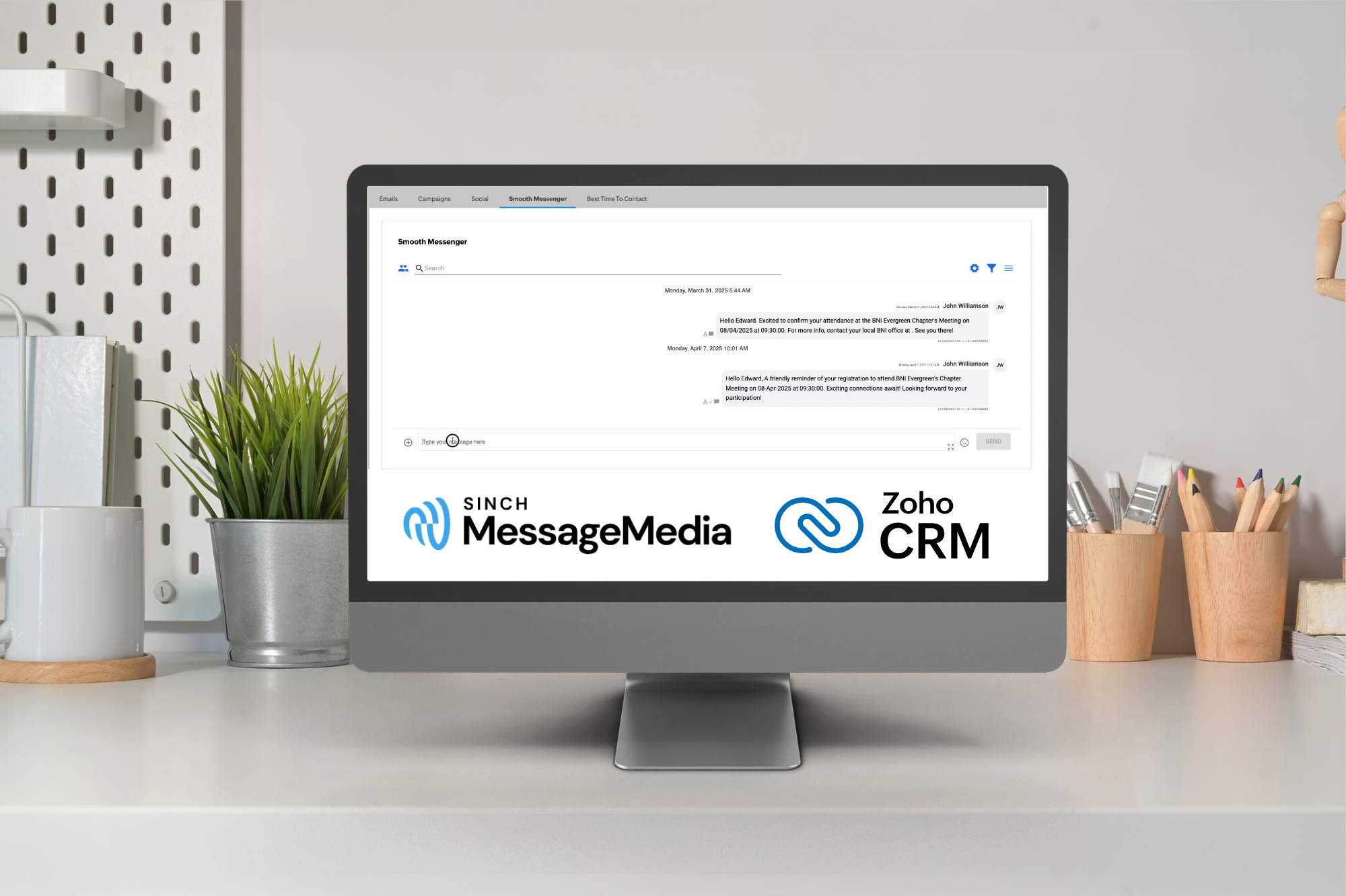 Automated SMS Reminders for Bookings | Zoho CRM + MessageMedia Integration Automated SMS Reminders for Bookings | Zoho CRM + MessageMedia Integration