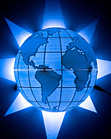Exploration Globe Wall Light