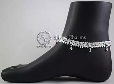 Exquisite Payal Designs in Silver
