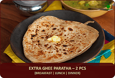 Extra Ghee Paratha - 2 Pcs