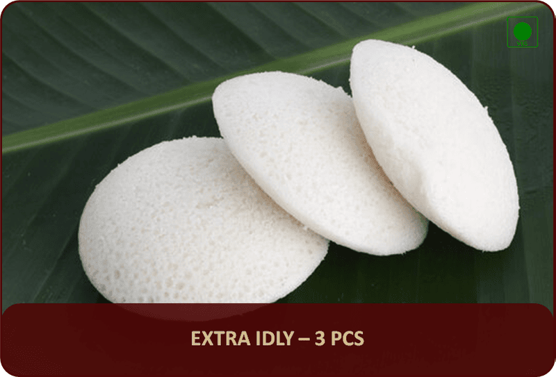 Extra Idly - 3 Pcs