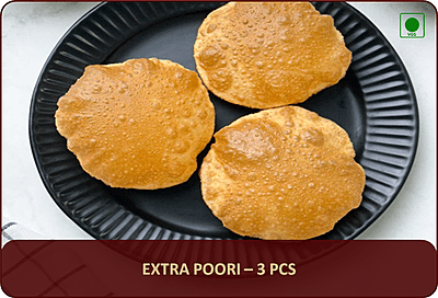 Extra Poori - 3 Pcs Extra Poori - 3 Pcs