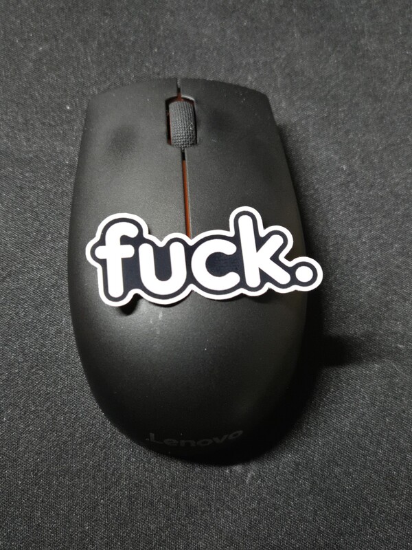 F Bomb Sticker