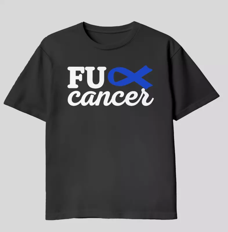 FU Cancer - Port & Co Long Sleeve Core Blend Tee