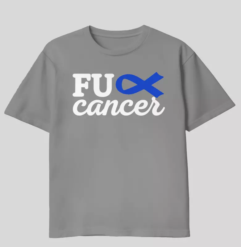 FU Cancer - Port & Co Long Sleeve Core Blend Tee