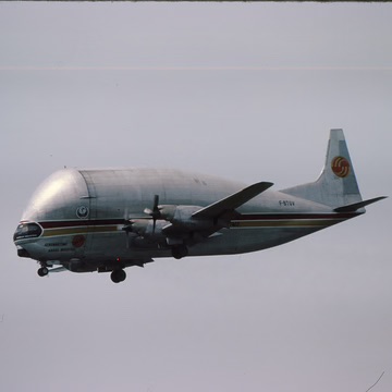 Aviationtag Aero Spacelines Super Guppy Turbines - F-BTGV - Blue