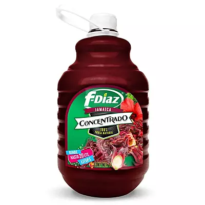 F-DIAZ CONCENTRADO DE JAMAICA 1 L