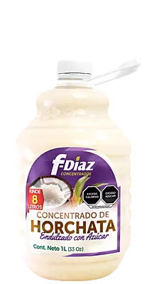 F-DIAZ CONCENTRADO DE HORCHATA ENDULZADO 1 LT
