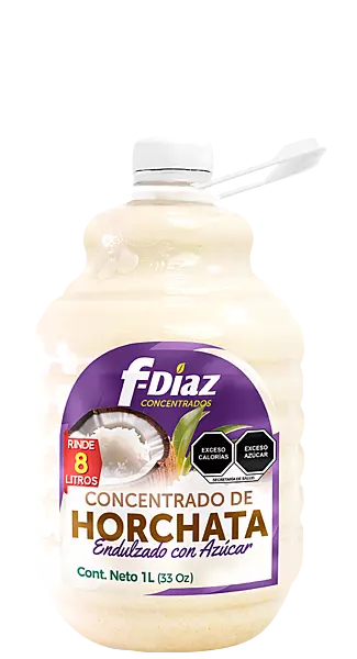 F-DIAZ CONCENTRADO DE HORCHATA ENDULZADO 1 LT