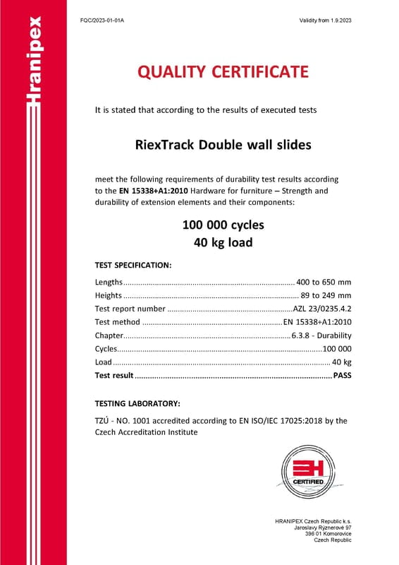 Riex Slim Drawer Box Dark Grey