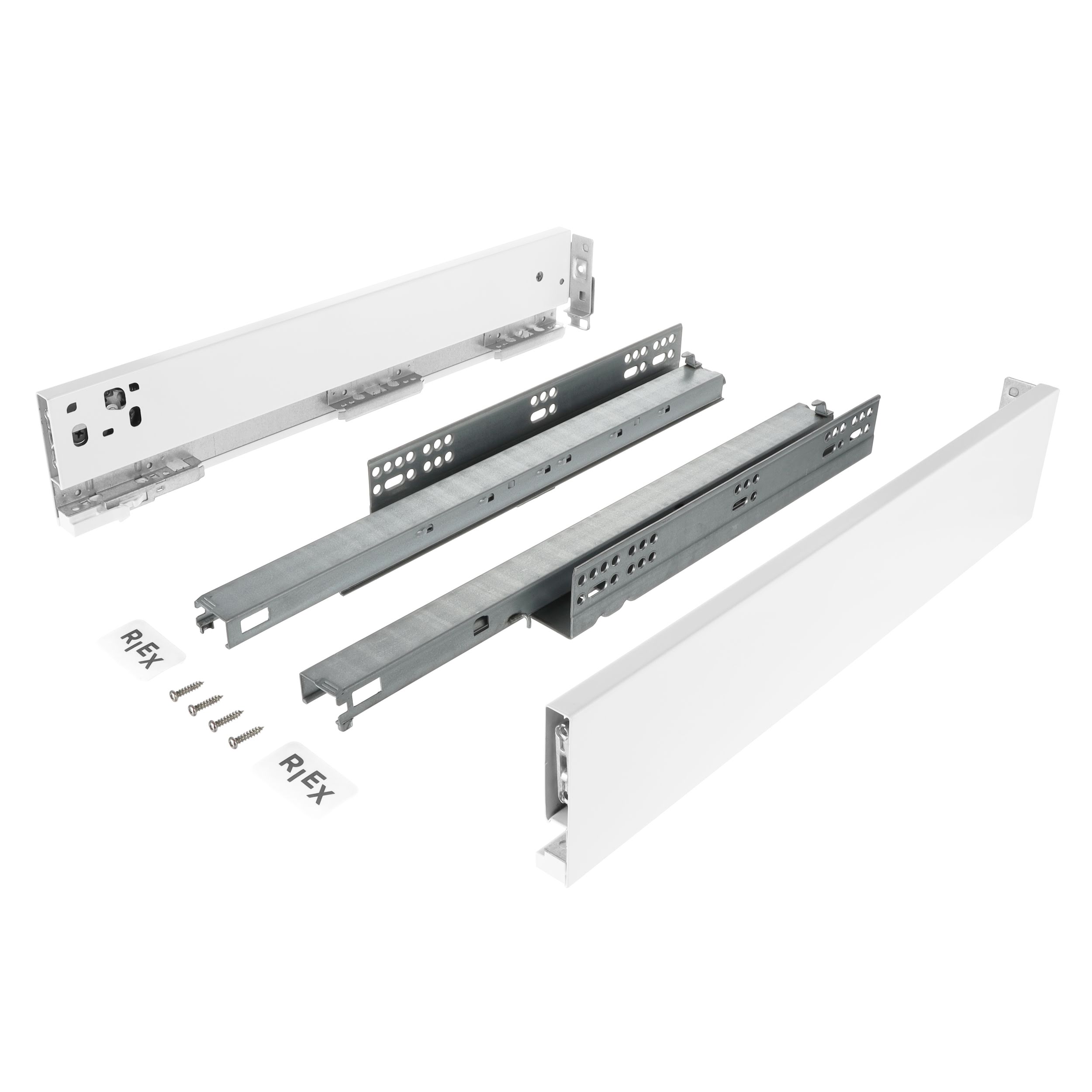 Riex Slim Drawer Box WHITE