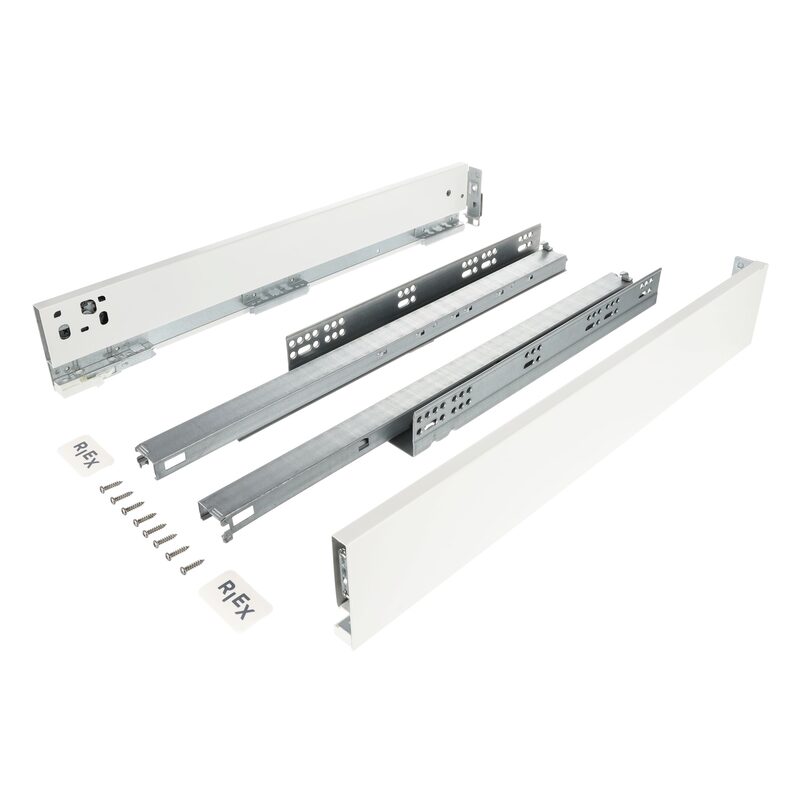 RIEX Slim Drawer Box WHITE