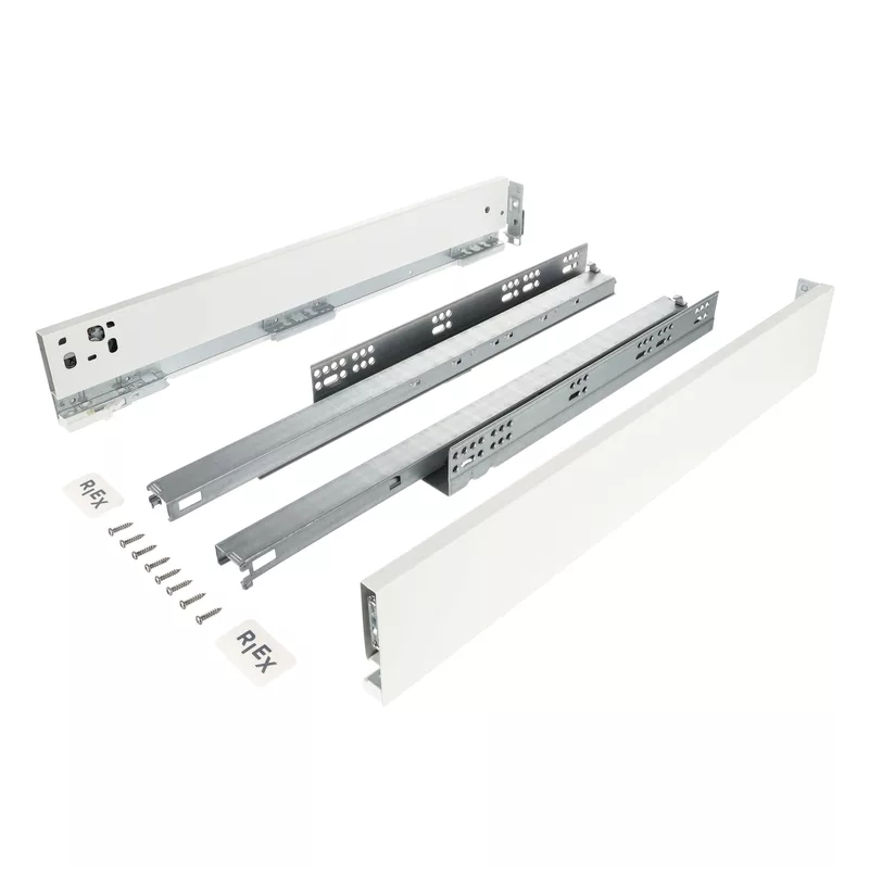 RIEX Slim Drawer Box WHITE