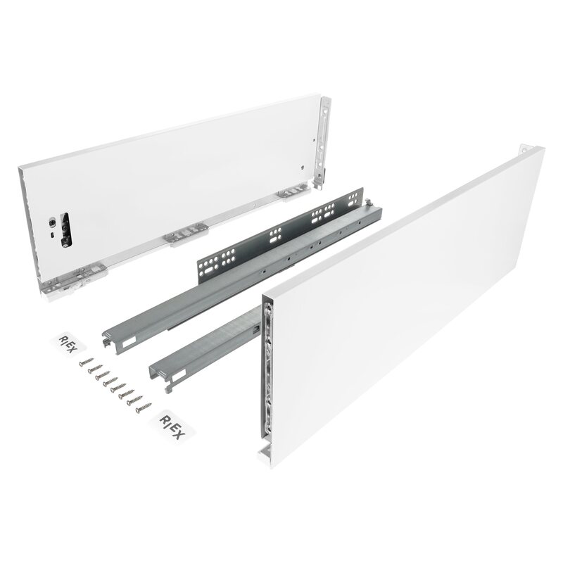 RIEX Slim Drawer Box WHITE