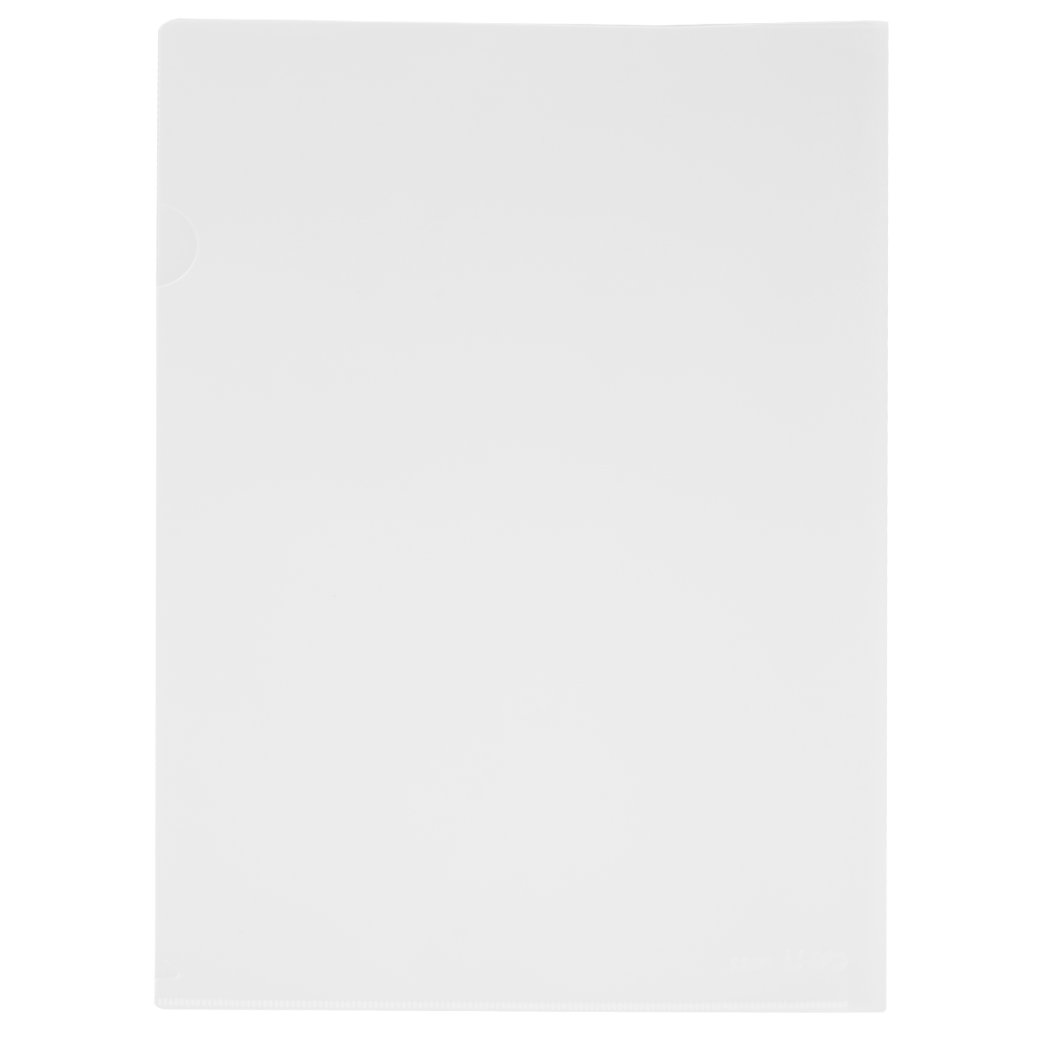 DELI F00212 L-SHAPE FOLDER CLEAR FC 130M