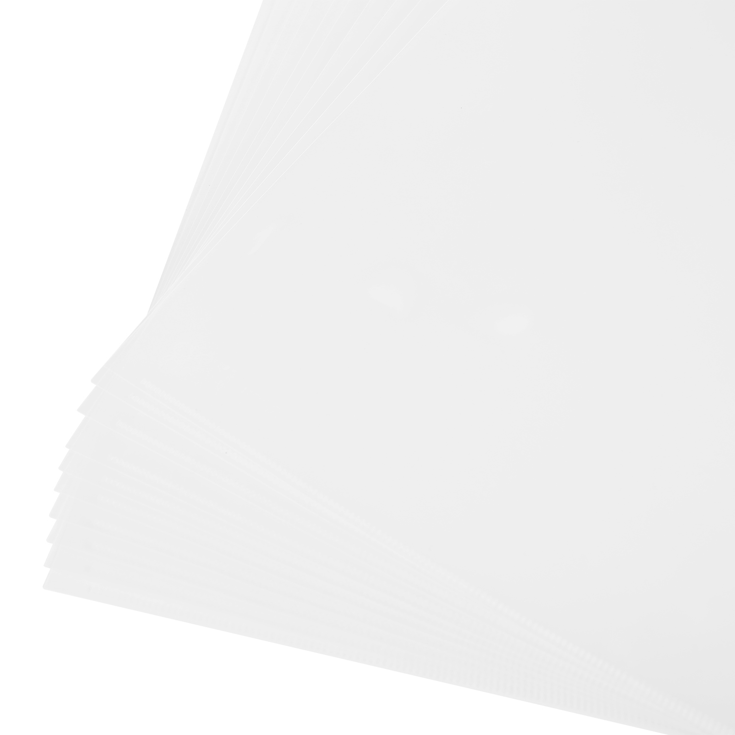 DELI F00212 L-SHAPE FOLDER CLEAR FC 130M