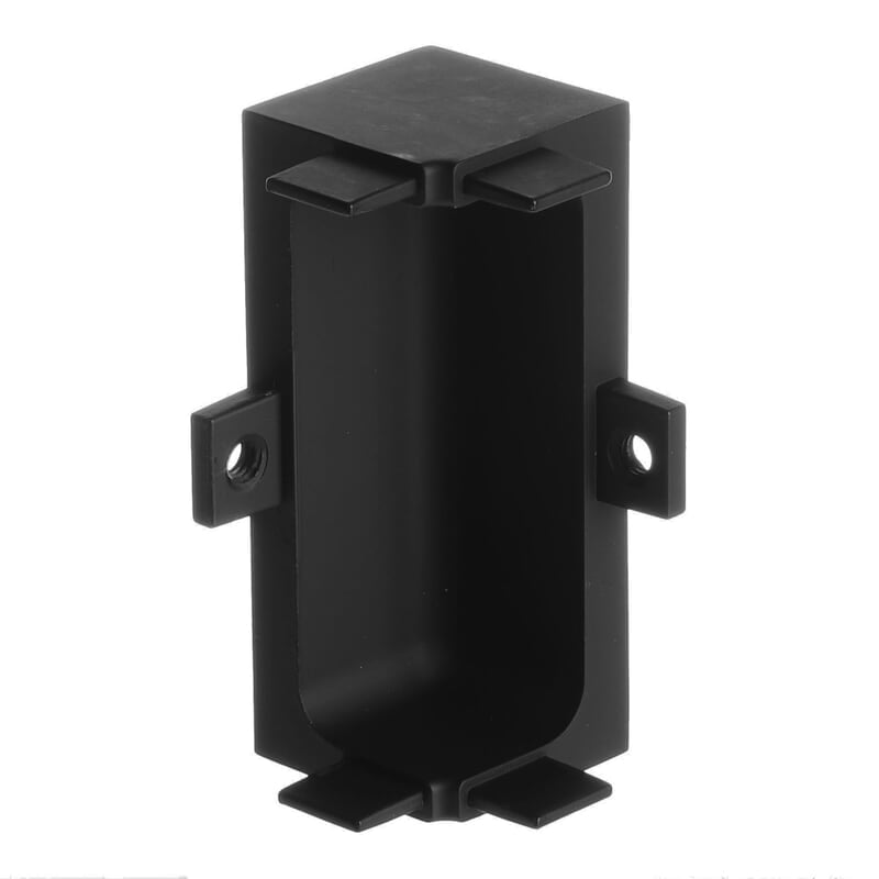 RIEX Inner Corner Profile Black Matt Aluminum