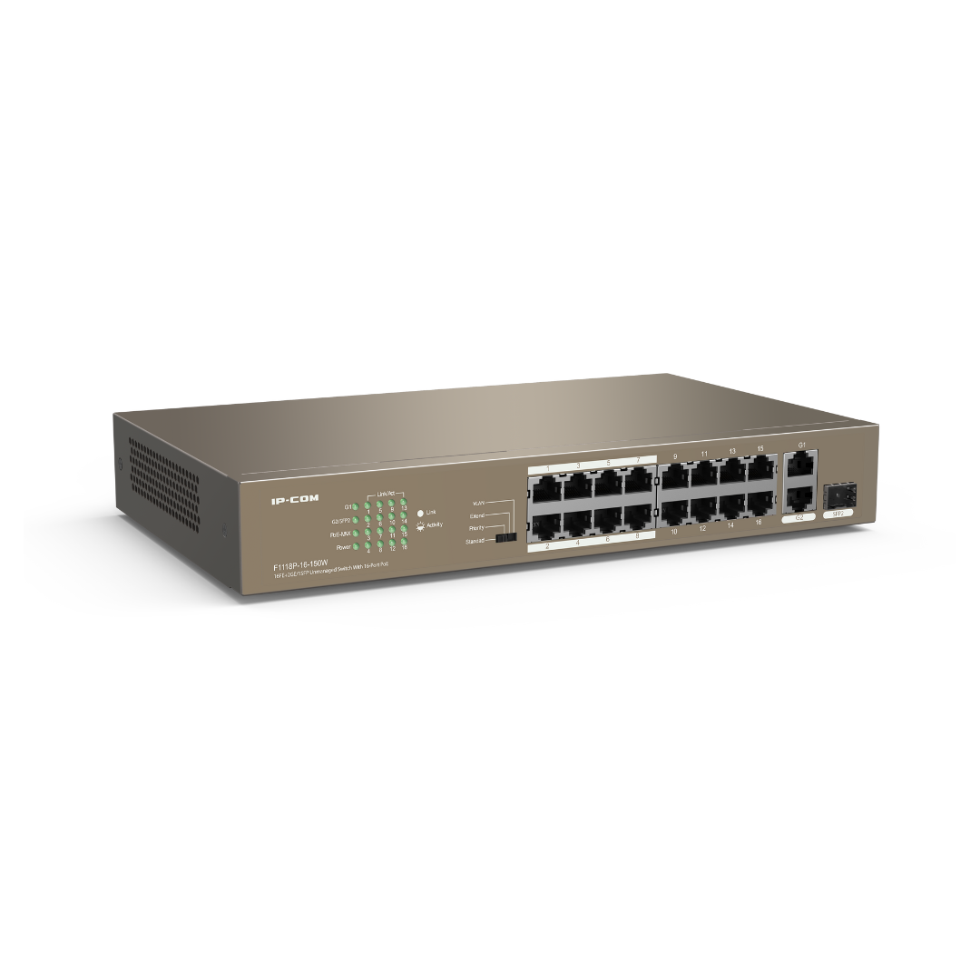 F1118P-16-150W - 16 PoE - 150W
