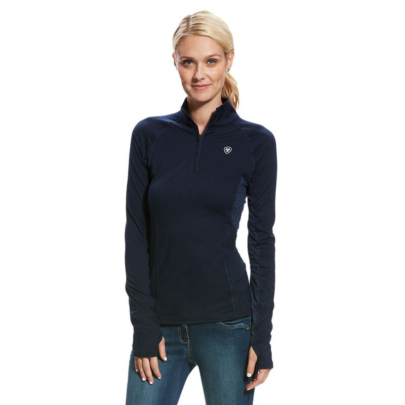 Ariat Lowell 2.0 Zip Baselayer Navy