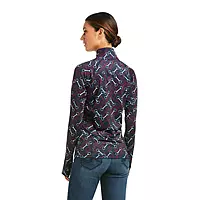 Ariat Lowell 2.0 Team Print 1/4 Zip – Mujer