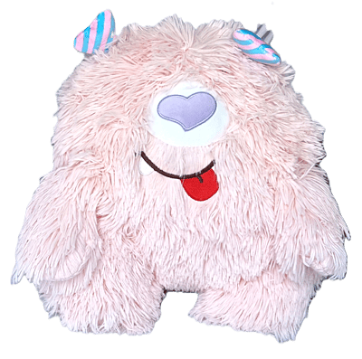 Shaggy Monster - Pink