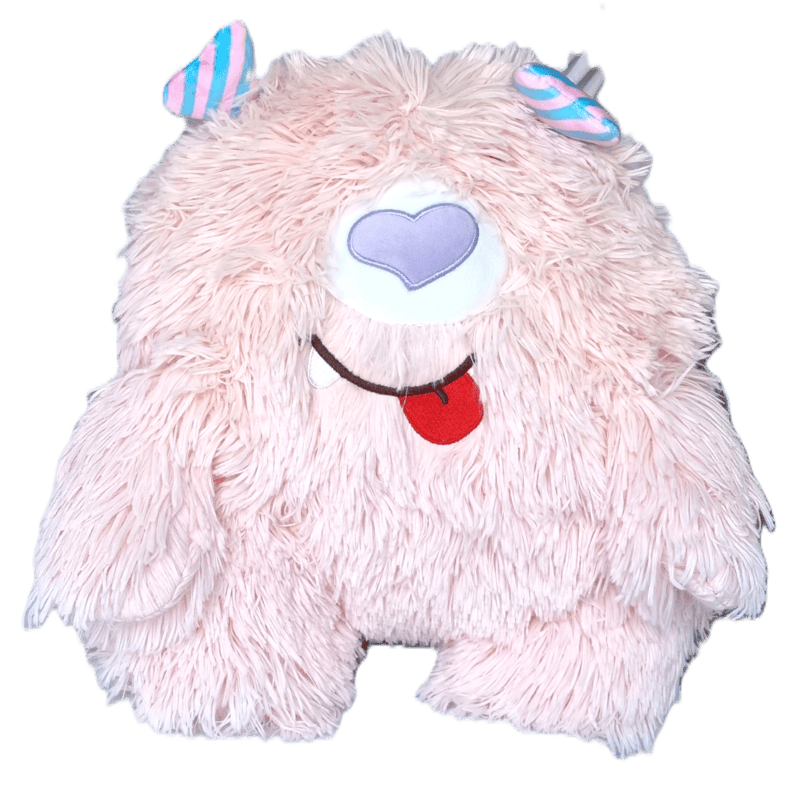 Shaggy Monster - Pink Shaggy Monster - Pink