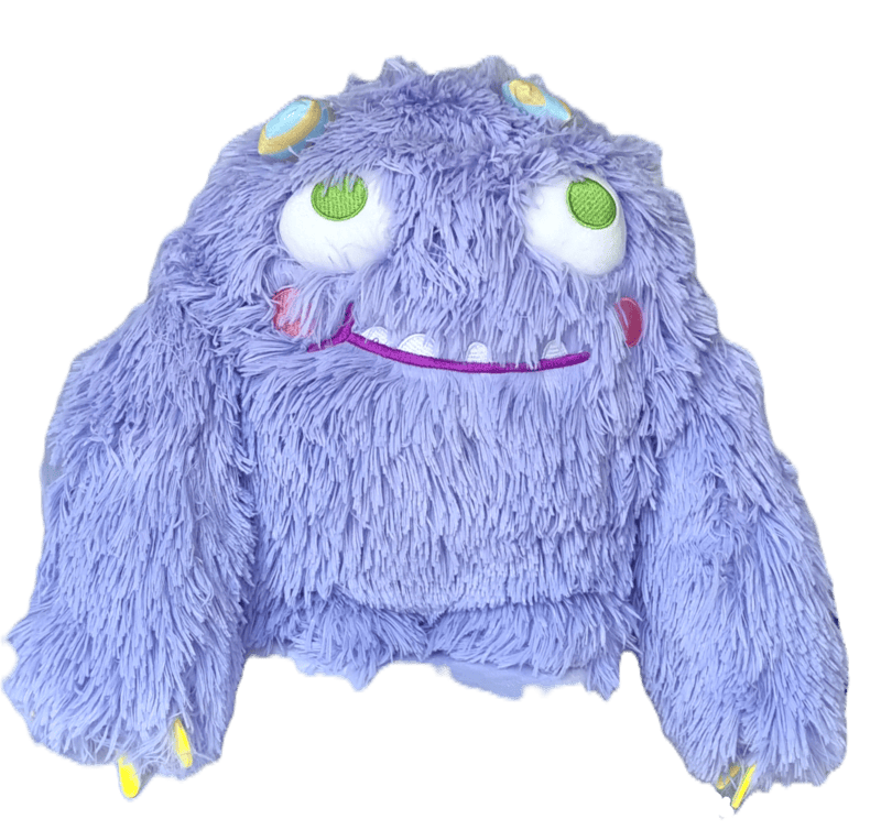 Shaggy Monster - Purple Shaggy Monster - Purple