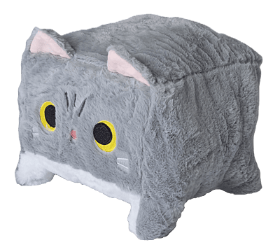 Box Cat Grey - Large