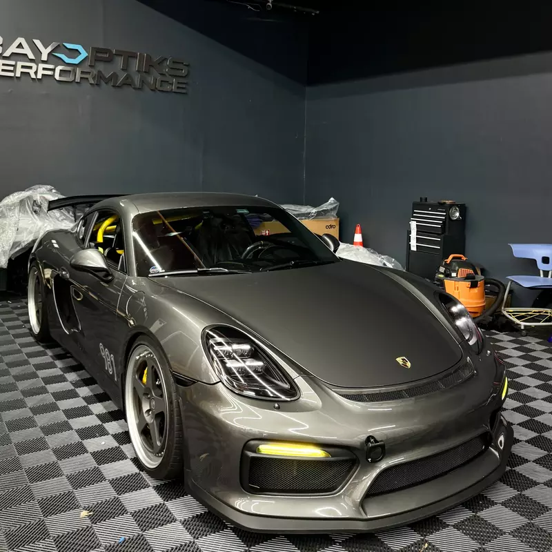 Matrix Style LED Headlights for Porsche 981 Boxster, Cayman & GT4 (2013–2016)