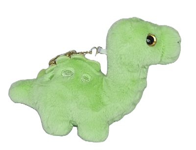 Brontosaurus Keychain - Green