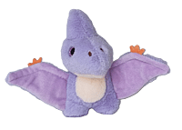Pterodactyl Keychain - Purple Pterodactyl Keychain - Purple