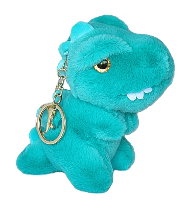 T-rex Keychain - Turquoise