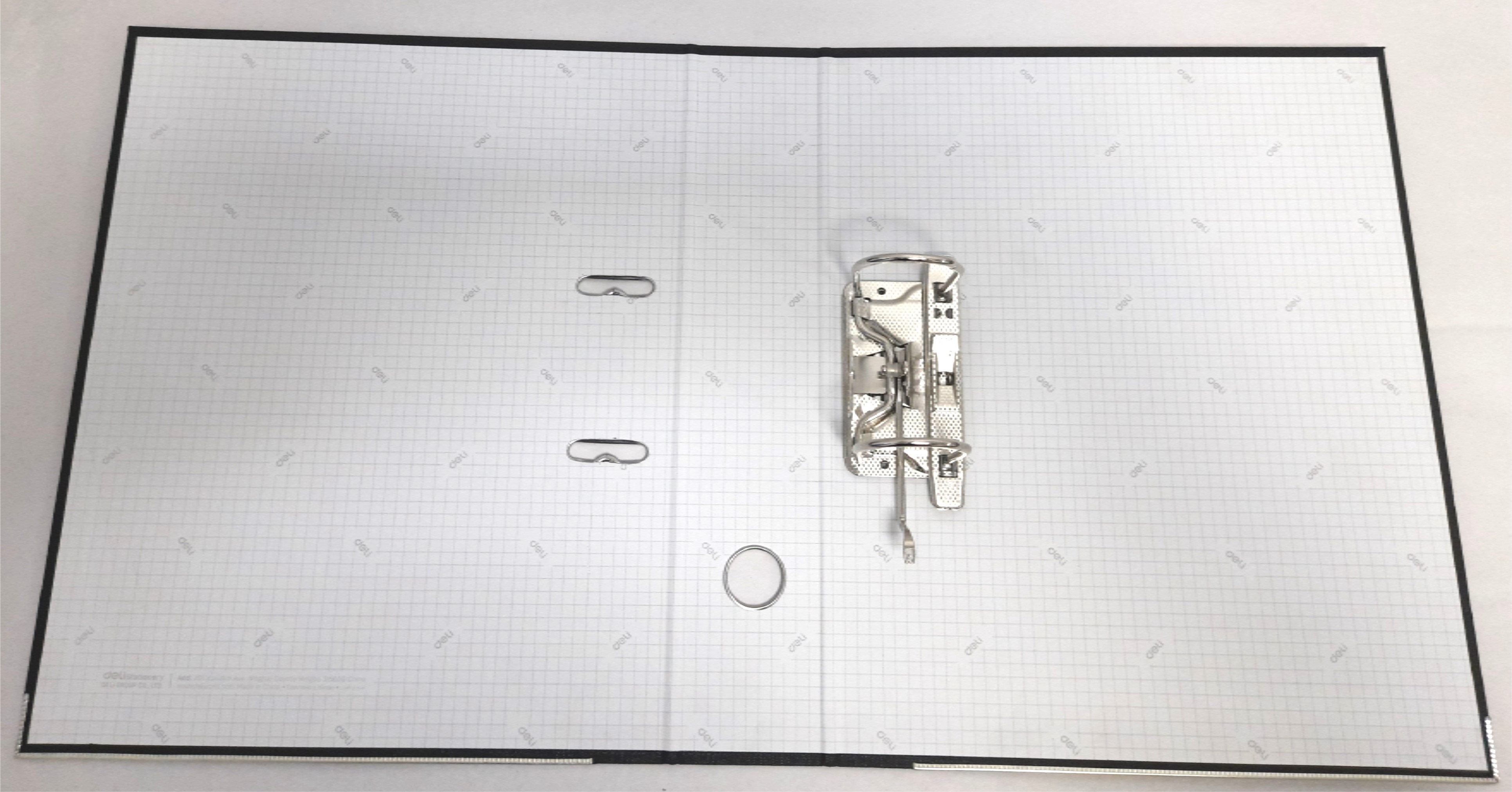 DELI F821-BK PVC BOX FILE FC BLACK