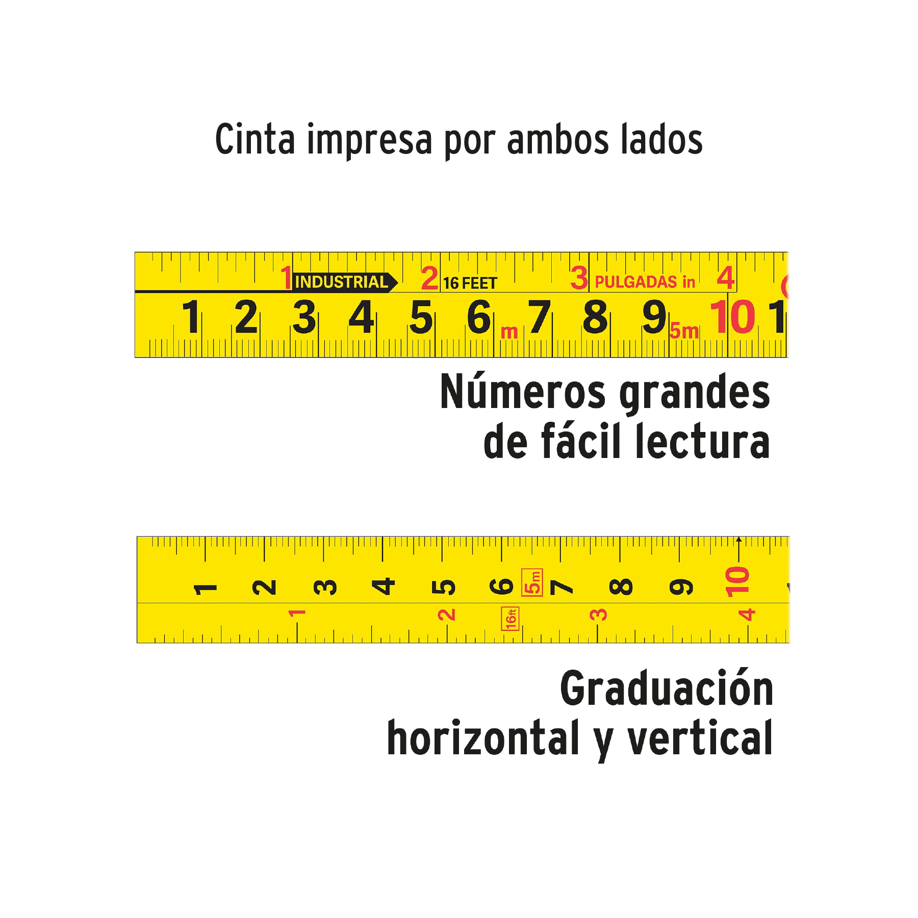 Flexómetro Auto Lock, 5.5 m, cinta 25 mm - FA-55M / 10748