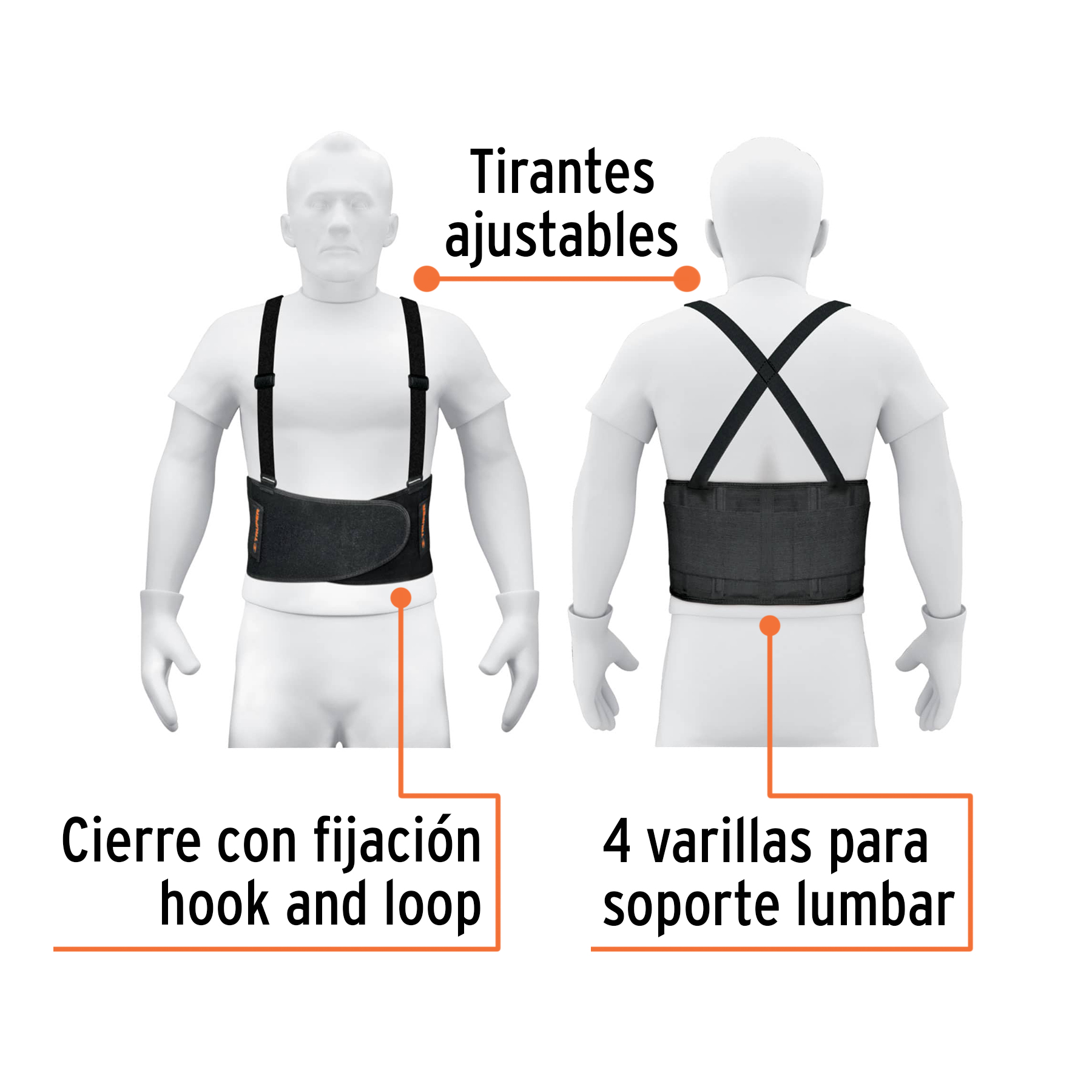 Faja lumbar, mediana - FAJA-M / 14237