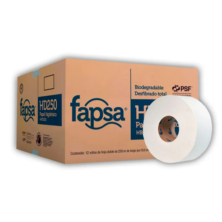 FAPSA PAPEL HIGIENICO HD250M 250 MTS 1 PZ