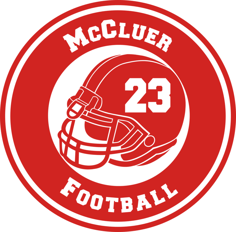 Personalized Vinyl Circle Football Sports Decals – Custom Team & Player Stickers
