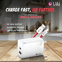 45 Watt Dual C USB Adapter