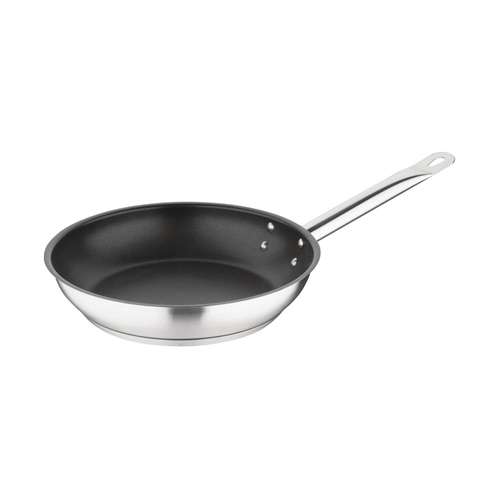 Vogue Frypan Teflon Platinum Plus Non Stick Coating St/St - 240mm 9 1/2"