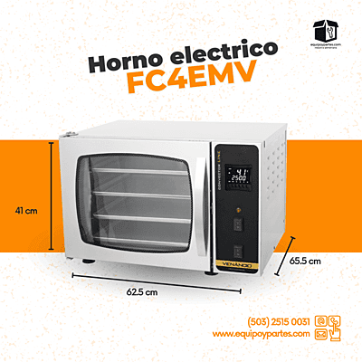 FC4EMV HORNO PICCOLO ELECTRICO DE 4 BANDEJAS 1 FC4EMV HORNO PICCOLO ELECTRICO DE 4 BANDEJAS 1