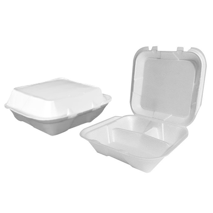 Contenedor Blanco 7x7  C/División Paquete 50unds (4x50) INV