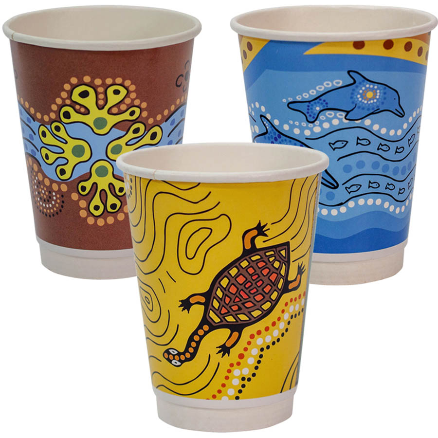 Coffee Cup Single Wall Keip series 8 oz Ctn 600