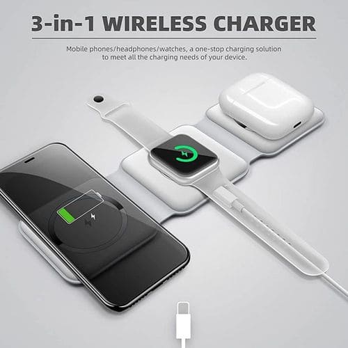 3 IN 1 Magnectic Foldable Charger.