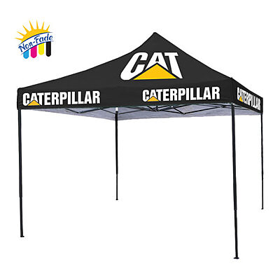 Gazebo 3 x 3m, UV Print, Econo, Hammered Steel