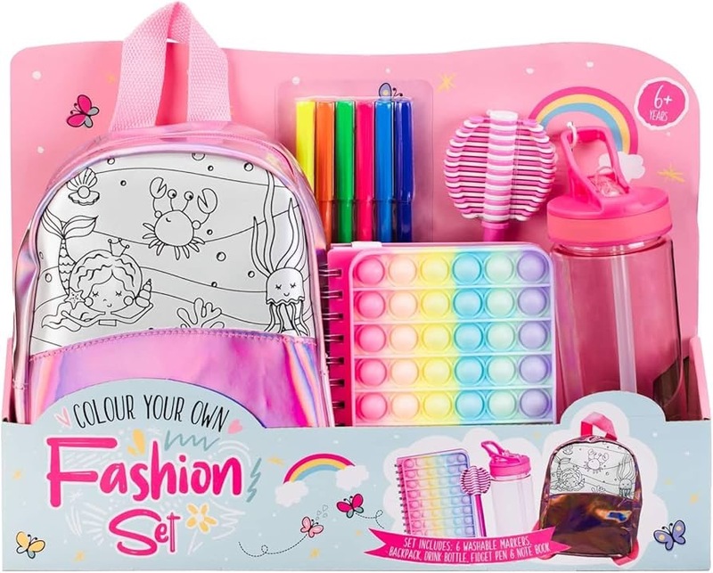 Colour Your Own Fashion Set - Bubble