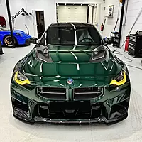 BMW G87 M2 Alpha-N Style Dry Carbon Fiber Front Grille (2023-2024)