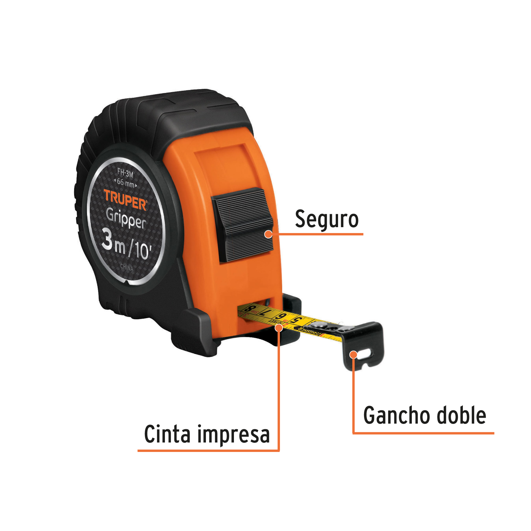 flexómetro-gripper-contra-impacto-3-m-cinta-13-mm-fh-3m-14577